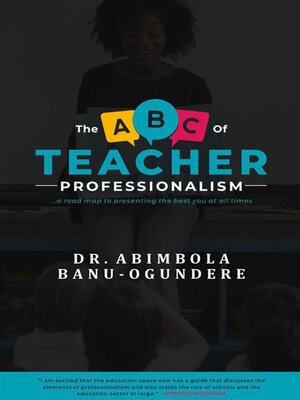 cover image of The ABC of Teacher Professionalism